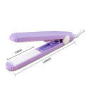 Professional Mini Hair Straightener – Titanium Flat Iron for Hair Styling & Straightening, Portable & High_Quality Hot Comb. 