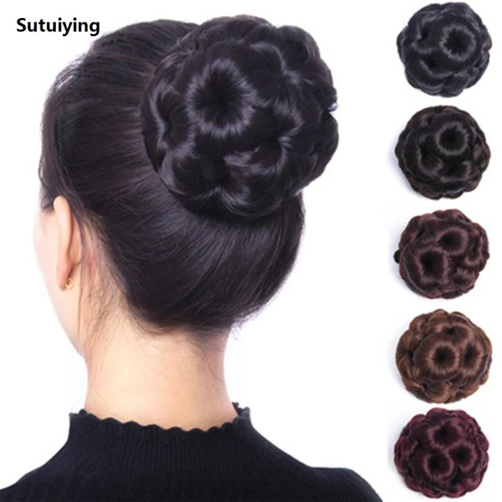 Sutuiying%20Synthetic%201PC%20woman%20invisible%20natural%20Short%20Curly%202025%20New%20Wig%20Clip%20Fluffy%20Pear%20Blossom%20wig%20Headdress%20Clip%20-%20Image%202