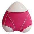 Dark Pink Solid Nylon Highwaist Panty For Women. 