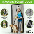 Magic Mesh Hands Free Magnetic Screen Anti Mosquito Door Curtain. 