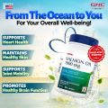 GNC Salmon Oil 1000mg- 60 Softgels For Support Joint & Heart Health, Vision With Overall Well-Being. 