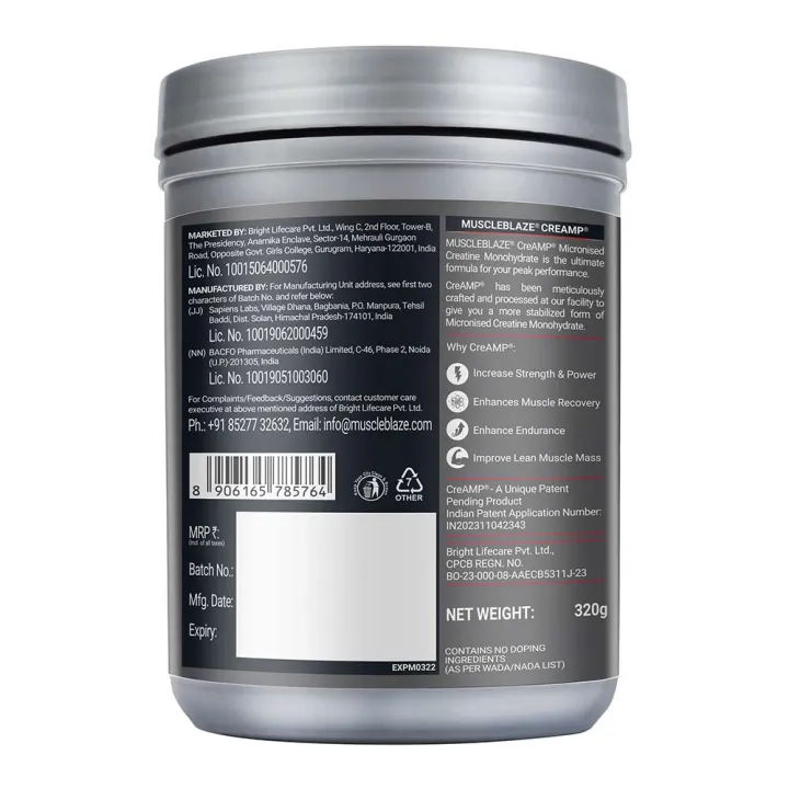 MuscleBlaze%20Creatine%20Monohydrate%20320g%20Watermelon%20Flavor%20with%20CREAMP%20Micronized%20Powder%20for%20Muscle%20Building%20-%20Image%206