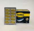 Solomega Natural Fish Oil (1 Gm), 10 capsules. 