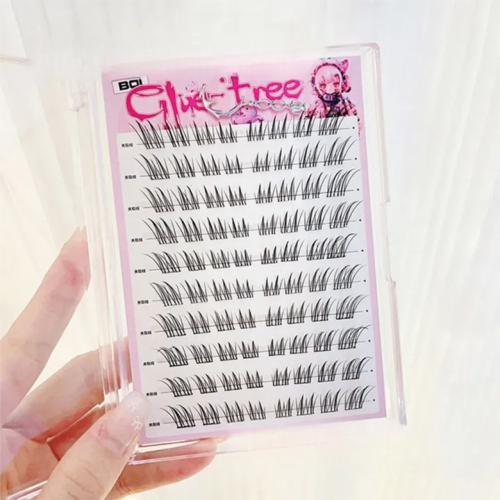 Manga%20Lashes%20Glue-Free%20Self-adhesive%20False%20Eyelashes%20Comic%20Eye%20Cat%20Eye%20Fake%20Lashes%20DIY%203D%20Eyelash%20Extension%20Kit%20Makeup%20Tool%20-%20Image%203