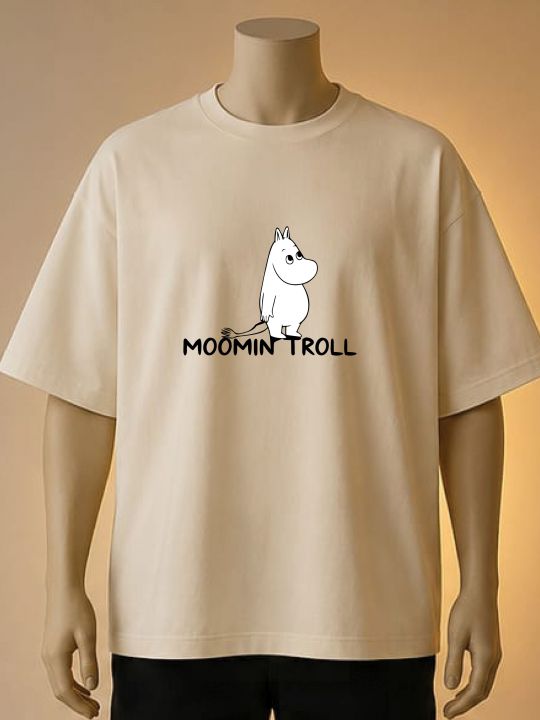 Moomin%20Troll%20Graphic%20Printed%20Oversized%20T-Shirt-Cream,%20Maroon,%20White%20-%20Image%202