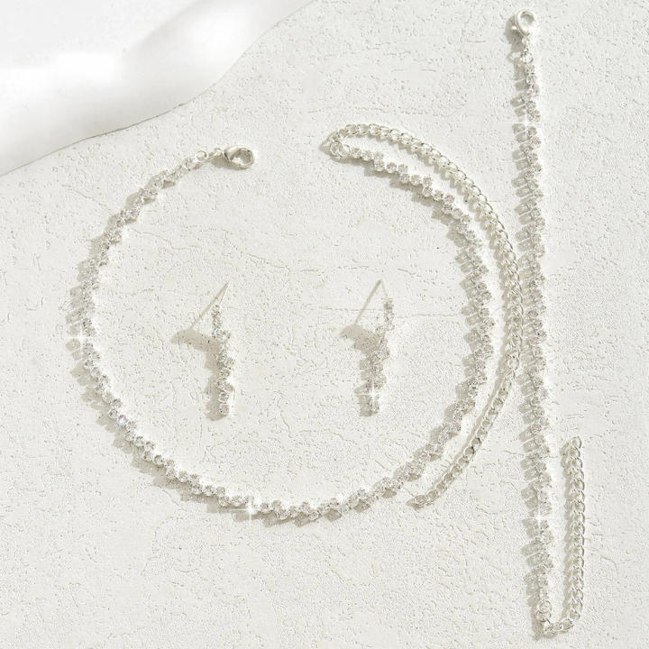 Sparkling%20Party%20Jewelry%20Delicate%20Necklace%20Earrings%20Bracelet%20Trendy%20Dainty%20Jewelry%20Set%20for%20Dinner%20Party%20Evening%20Wear%20Gifts%20For%20Her%20-%20Image%207