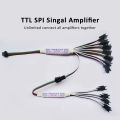 Mini Addressable LED Signal Amplifier 3pin DC5-24V LED Strip String Module TTL Pixel Power Amplifier for WS2811 WS2812B SK6812. 
