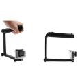 3-Way Adjustable Bracket Hand Grip Arm Stand Mount For Gopro And Action Camera 5 In 1 Adjust. 