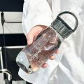 Durable Transparent Sports Water Bottle Large Capacity Leak Proof Sports Kettle Anti-Fall with Scale Portable Water Cup Gym Fitness. 