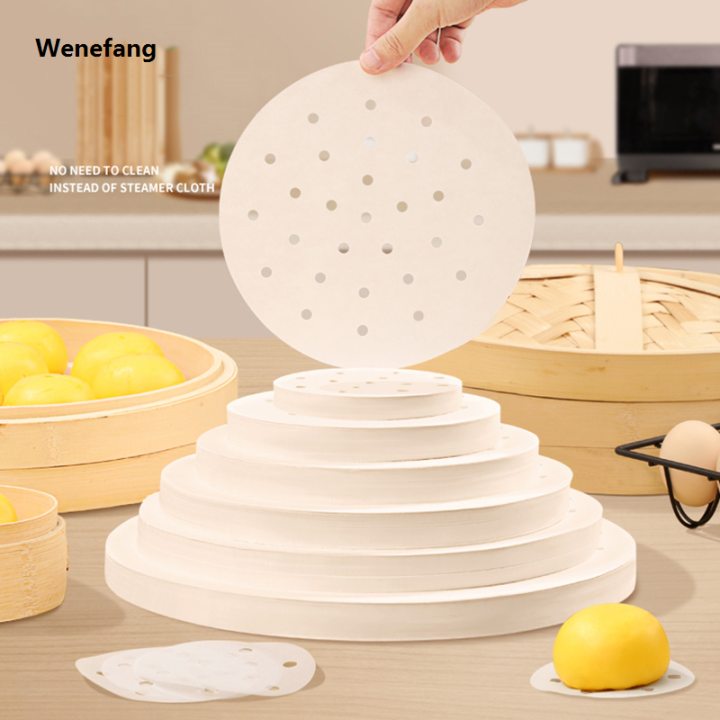Wenefang%2050PCS%207.5-22cm%20Round%20Steamer%20Pad%20Paper%20Air%20Fryer%20Liners%20Basket%20Mat%20Dumplings%20Cooking%20Baking%20Pastry%20Tools%20For%20Kitchen%20Accessories%20-%20Image%202