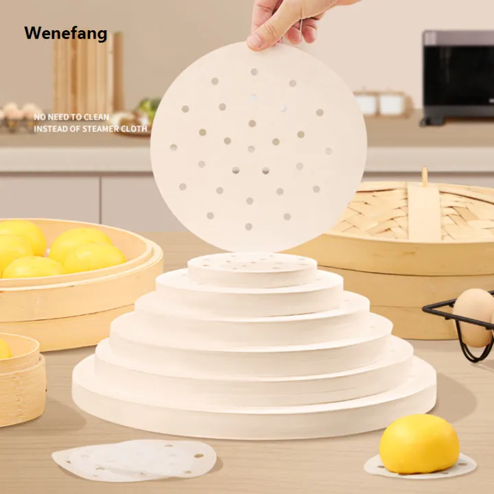 Wenefang%2050PCS%207.5-22cm%20Round%20Steamer%20Pad%20Paper%20Air%20Fryer%20Liners%20Basket%20Mat%20Dumplings%20Cooking%20Baking%20Pastry%20Tools%20For%20Kitchen%20Accessories%20-%20Image%202