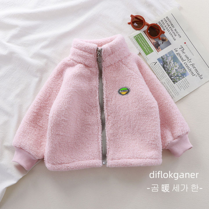 Children's%20cashmere%20coat%20plus%20velvet%20coat%20for%20boys%20and%20girls%20same%20autumn%20and%20winter%20New%20Baby%20-%20Image%204