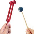 128 Hz Tuning Fork Weighted Red Tuning Forks Kit for Healing 128 Hz Slider Tuning Fork Set. 