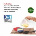 Signoraware Borosilicate Measuring Cup 500ml With Lid. 