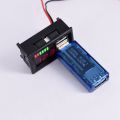 JINMY 2X 12V Digital Voltmeter Voltage Battery Panel Meter for Car Motorcycle USB 5V 2A Output. 