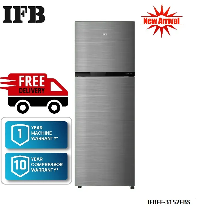 IFB%20Double%20Door%20Refrigerator%20285%20Liters%202%20Star%20Surround-Cool%20IFBFF-3152FBS%20Brush%20Grey%20-%20Image%202