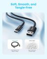Anker Zolo USB- A to USB- C Cable (3.3 ft, Braided). 