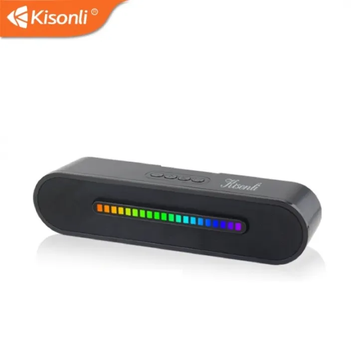 Kisonli LED 916 Wireless Bluetooth Longbar Speaker With RGB Lights ...