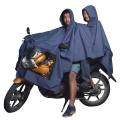 Fine Double Layer Waterproof Bike Raincoat With Carry Bag Men Super Quality Rubberized Contain Material Raincoat For Bike And Scooter. 
