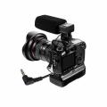 Mic-03 Stereo Recording Microphone 3.5Mm Mic For Dslr Camera Camcorder Dv. 