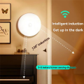 Kqueebee Night Light Motion Sensor Night Light Rechargeable Wireless LED Handheld Stick Kitchen Room Bedside Table Lighting B. 