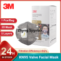 Haodeguiguo 3M Mask 9541V/9542V Reusable Approved Mascarilla Valve Organic KN95 Gas Safety Individual Package Face Mask Mascarillas In Stock. 