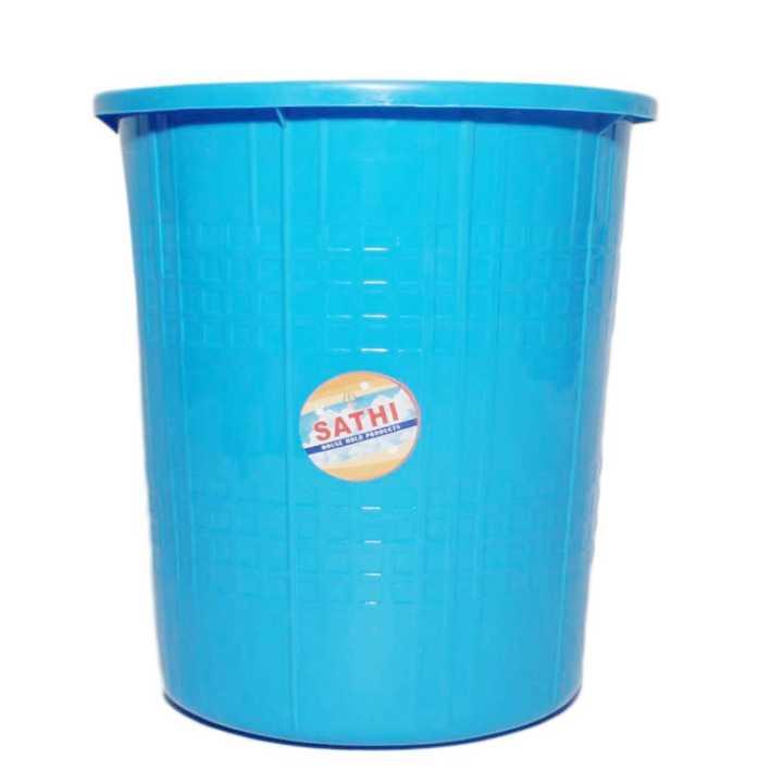 Plastic Open-Top Garbage Waste Dustbin