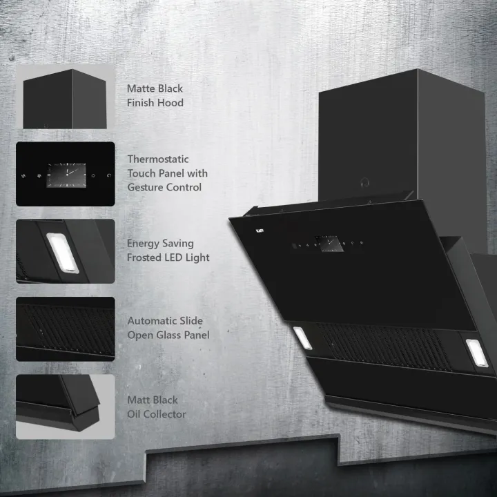 KAFF%20Chimney%20%7C%20HAWK%20DHC%2060%20%7C%20Filter-Less%20+%20Dry%20Heat%20Auto%20Clean%20Technology%20%7CThermostatic%20Touch%20Panel%20with%20Gesture%20Contro%20%7C%20Front%20Black%20Tempered%20Glass%20with%20Black%20Matt%20Finish%20-%20Image%204