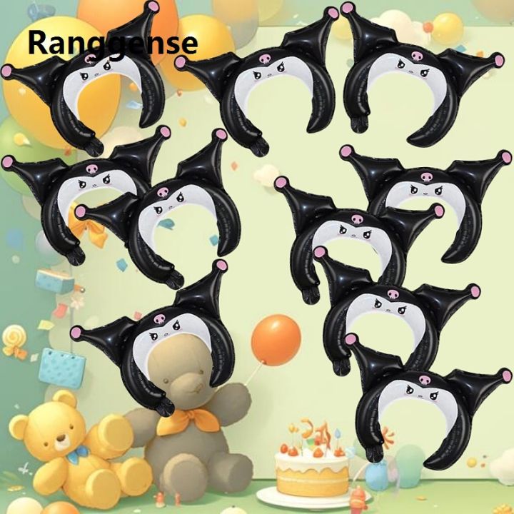 Ranggense%20Hot%20Selling%2010/20pcs%20Pudding%20Dog%20Kuromi%20KT%20Cat%20Melody%20Headwear%20Balloon,%20Wearing%20Birthday%20Party%20Decoration%20on%20the%20Head%20-%20Image%204