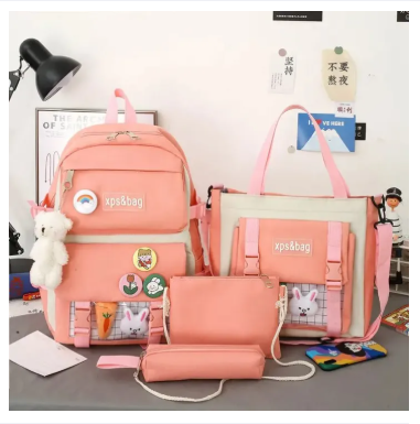 Fatin 15 Inches New Unique Design Backpack For Girls, Best bags For School, College, And Uni Girls