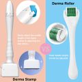 New Derma Stamp DRS 140A Needles Adjustable Microneedle Roller Stamp Micro needle Roller System Hair Loss Beard Growth Therapy. 
