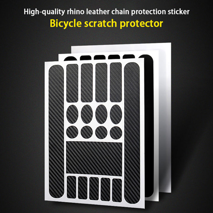 Bicycle Protective Sticker Mountain Bike Frame Front Fork Protective ...