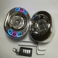 Motorcycle Stereo Speakers 3.5 Inch Bluetooth MP3 Player Waterproof FM Audio for Motor Scooter Bike ATV UTV. 