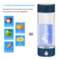 420ml Portable Hydrogen-Rich Water Generator Bottle Rechargeable Hydrogen Water Bottle Glass Cup. 