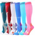 DISICHEN Fashion 2023 High New Compression Socks Stockings Men Women Sports Socks For Marathon Cycling Football Varicose Veins Meias. 