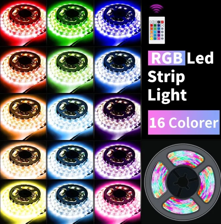 strip light RGB 16 color | Daraz.com.np