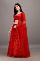 Self Design Semi Stitched Lehenga Choli For Women. 
