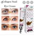 Collagen Deep Nourishment Snail Eye Cream Essence Anti-aging Eye Cream Anti-wrinkle Dilute Dark Circles Remover 20ml. 