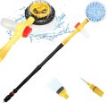 Car Pressure Washer Rotating Wash Brush Vehicle Care Washing Sponge Cleaning Tool. 
