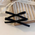 2Pcs Bowknot Hair Clips Sweet Ballet Ribbon Bow Hairpin Bang Clip Girls Mini Grab Clips Woman Headwear Hair Accessories Hudduo. 