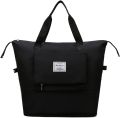 Women Travel Bag Waterproof Weekender Bags -Luggage Handbag-Black. 