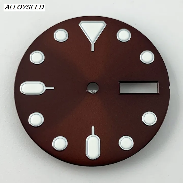 ALLOYSEED%20IUQXU%20Goutent%2028.5mm%20Black%20Blue%20Green%20Sterile%20Watch%20Dial%20Green%20LuminoLuxuryus%20%E3%80%902025%20Version%E3%80%91%20Fit%20NH36%20NH36A%20Movement%20For%203%20o'clock%203.8%20o'clock%20Crown%20Case%20-%20Image%207