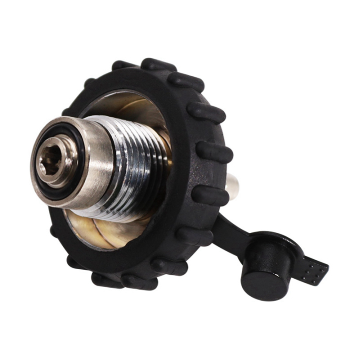JAERBEE%202X%20New%20Scuba%20Diving%20Fill%20Station%20Copper%20300Bar%20Din%20Valve%20with%208MM%20Quick%20Disconnect%20Male%20Plug,Black%20-%20Image%206
