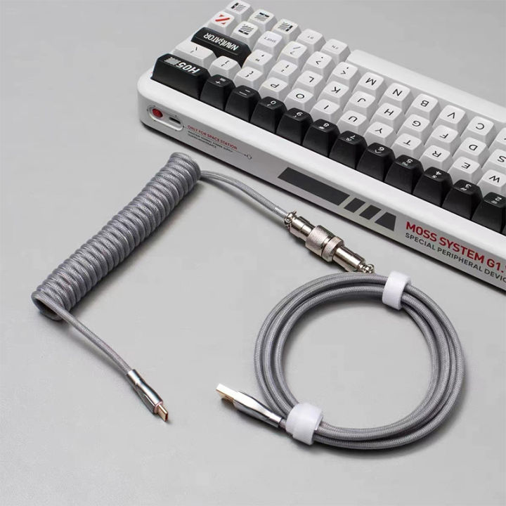 1.8M%20Type%20C%20Mechanical%20Keyboard%20Coiled%20Cable%20USB%20Keyboard%20Wire%20Mechanical%20Keyboard%20Aviator%20Desktop%20Computer%20Aviation%20Connector%20-%20Image%204