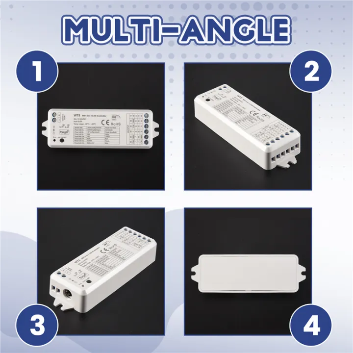 NAMUNY%20Tuya%20LED%20Controller%205%20in%201%20Dimmer%20CCT%20RGB%20RGBW%20RGBWW%20RGBCCT%20Strip%20Smart%20Life%20Wifi%202.4G%20RF%20Remote%20Controller%2012-24V%20WT5%20-%20Image%207