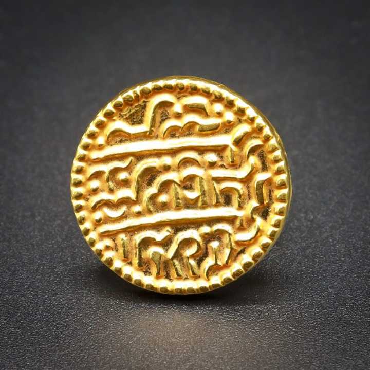 Pure Gold Ring With Panchadhatu Handle For Women