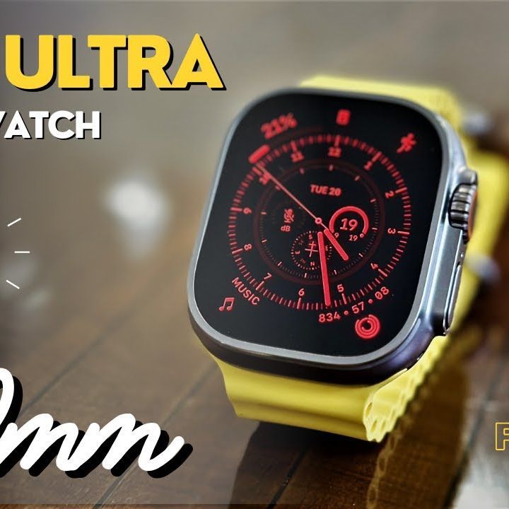 Smart Watch Ultra With Wireless Charging And IP67 WaterProof For Unisex