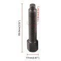 1Pcs New 24/27mm Engine Magneto Flywheel Puller Double-head Multifunctional Code Rotor Puller Metal Motorcycle Repair Tool for CG125 GY6 50 125CC. 
