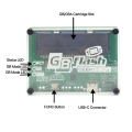 Game Card Burner for for GBFlash Backup ROMs Saves Game Reader Flasher for / GB Cart. 