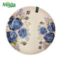 Milda Melamine Break Resistant Plate Family 7.5 inch 4 mm Thick 6 pcs set. 